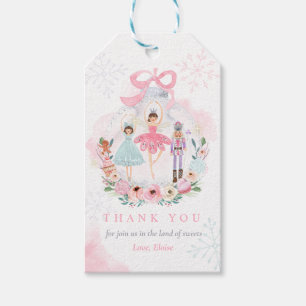 Étiquettes-cadeau Casse-Noisette Anniversaire Pays De Sweet Party Fa