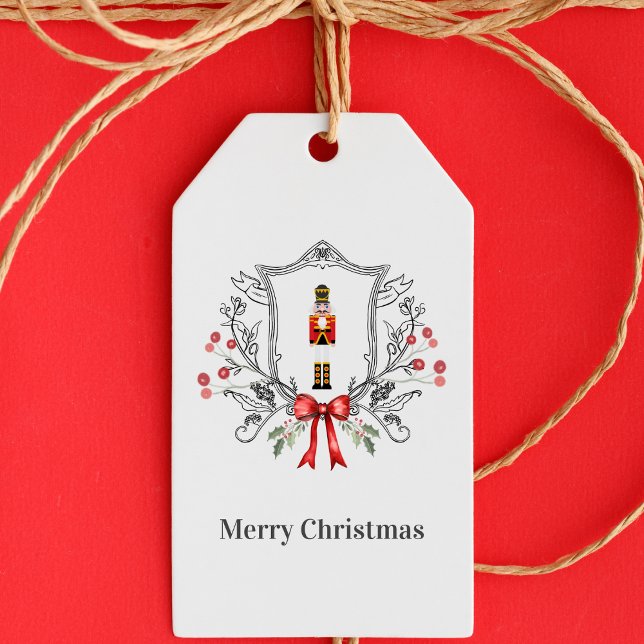 Étiquettes-cadeau Casse-noix de Noël personnalisé (Créateur téléchargé)