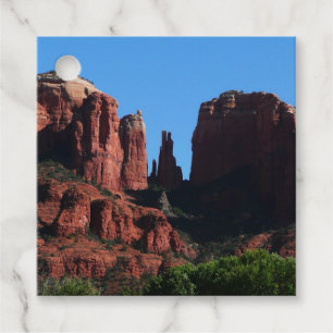 Étiquettes Cadeau Cathedral Rock à Sedona Arizona Monument