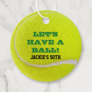 Étiquettes Cadeau Célébration du tennis