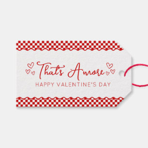 Étiquettes-cadeau C'est Amore ! Italien Saint Valentin