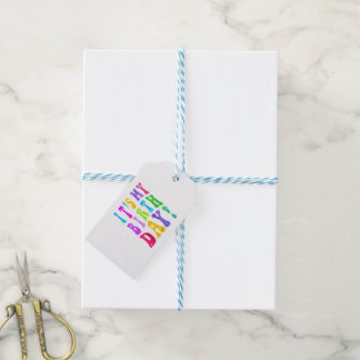 Étiquettes-cadeau C'est mon Anniversaire Rétro Super pour les filles