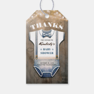 Étiquettes-cadeau C'est un petit Merci de baby shower d'homme