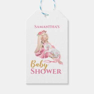 Étiquettes-cadeau C'est une fille belle Ballerina Baby shower Favor