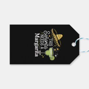 Étiquettes-cadeau Cette Senorita a besoin d'une Margarita Cinco De M