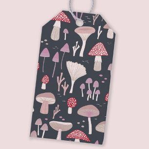 Étiquettes-cadeau Champignons des Toadstool de champignons