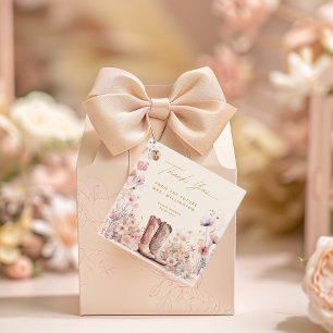 Étiquettes Cadeau Chaussures et bulles Fête de mariage champêtre de