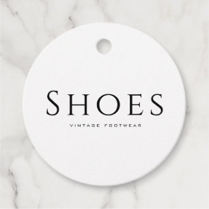Étiquettes Cadeau Chaussures Vêtements Magasin Hang Tags, Prix Tags 