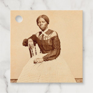 Étiquettes Cadeau Chemin de fer abolitionniste Harriet Tubman