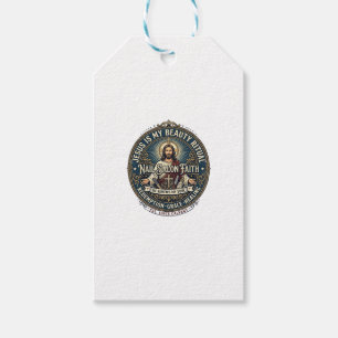 Étiquettes-cadeau Chemise Jésus Technicien Ongles Artiste Ongles Ins