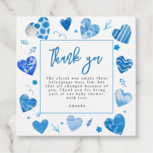 Étiquettes Cadeau Chéri(e) Merci