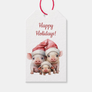 Étiquettes-cadeau Chiffres de Noël Funny personnalisés à partir des