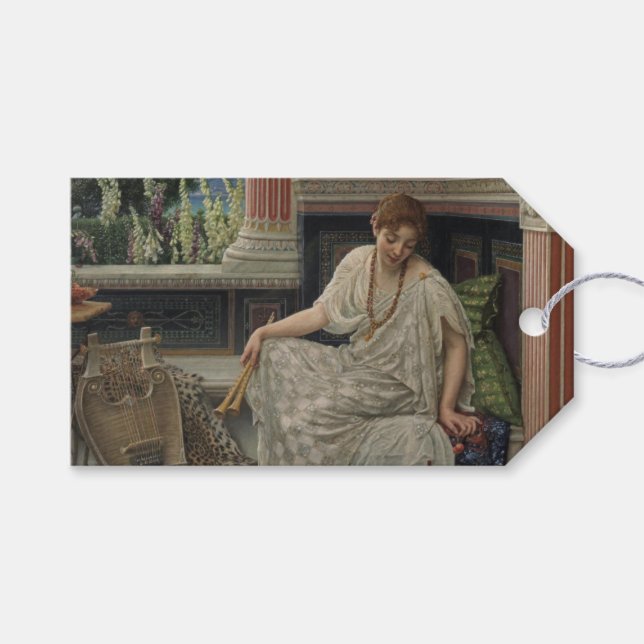 Étiquettes-cadeau Chloe (par Edward Poynter) (Devant (Horizontal))