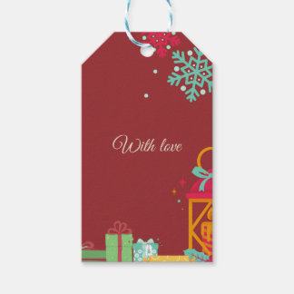 Étiquettes-cadeau Christmas Gift Tag – Festive Holiday Design