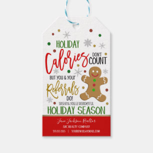 Étiquettes-cadeau Christmas Realtor Pop By Gift Tags