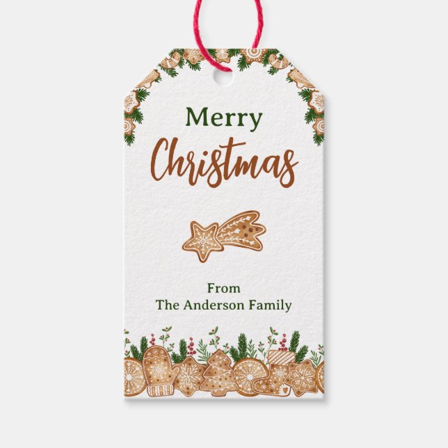 Étiquettes-cadeau Christmas Tag - Holiday (Devant)