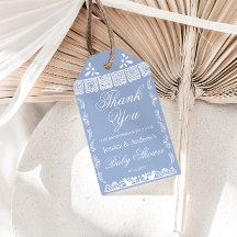 Cielito Lindo Baby shower mexicain bleu Dusty