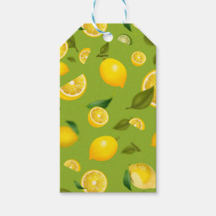 Étiquettes-cadeau Citron Variété 8