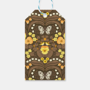 Étiquettes-cadeau Citrons et feuilles