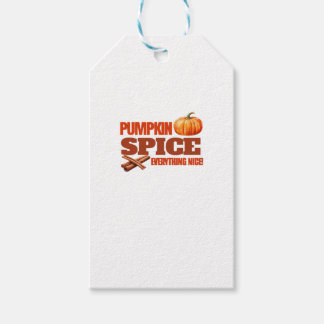 Étiquettes-cadeau Citrouille Spice Tout Conception Classique De Base