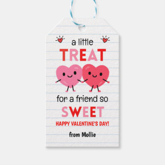Étiquettes-cadeau Classroom Valentines Classmate School Tag