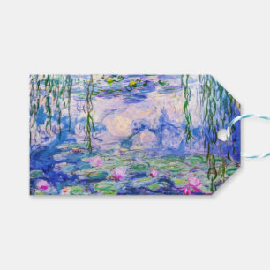 Étiquettes-cadeau Claude Monet - Nymphéas / Nymphéas 1919