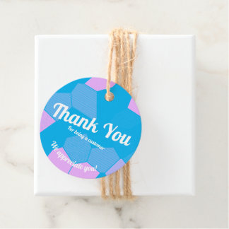 Étiquettes Cadeau Client Merci