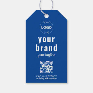Étiquettes-cadeau Code Qr Logo d'entreprise Hang Tag Prix Tag Swing