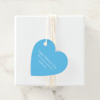 Coeur bleu ciel mignon Valentine's day classes boy