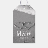 Coeurs dessinés dans sable plage de sable les marq