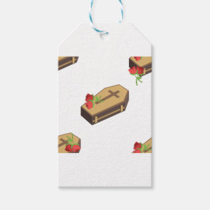 Étiquettes-cadeau coffin emojis