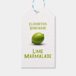 Étiquettes-cadeau Confiture de citron vert