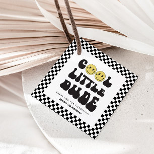 Étiquettes Cadeau Cool Little Dude   Boys Rad Custom Anniversaire