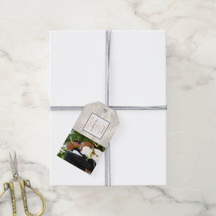 Étiquettes-cadeau Côte d'Ivoire Costa Rica Mariage Photo Tags