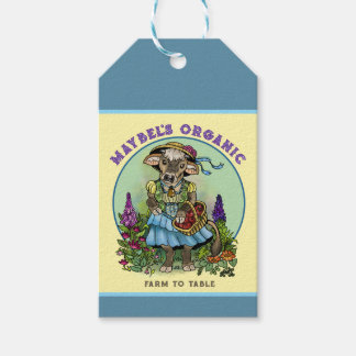 Étiquettes-cadeau Cottagecore Cowgirl