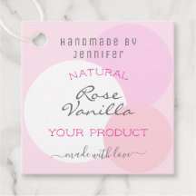 Couleurs rose pastel tendance Texte personnalisé C