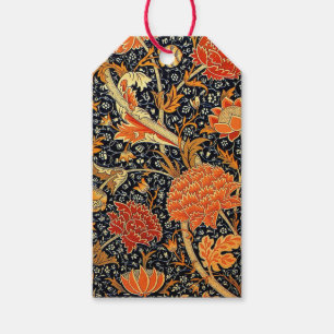 Étiquettes-cadeau Cray, motif populaire de William Morris,