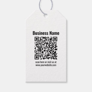 Étiquettes-cadeau Create Your Own QR Code   Transperant