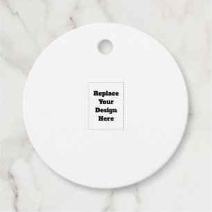Étiquettes Cadeau Créez votre propre blanc
