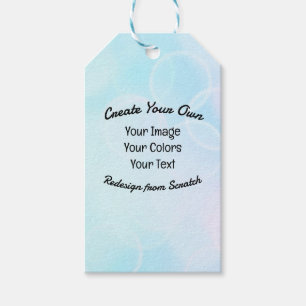 Étiquettes-cadeau Créez Votre Propre Design/Logo Personnalisé