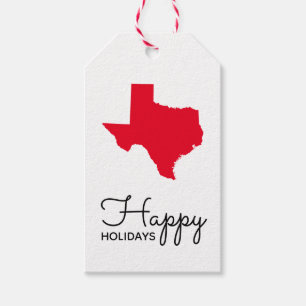 Étiquettes-cadeau Créez votre propre Texas Happy Holidays