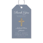Croix religieuse Dusty Blue Boy First Communion