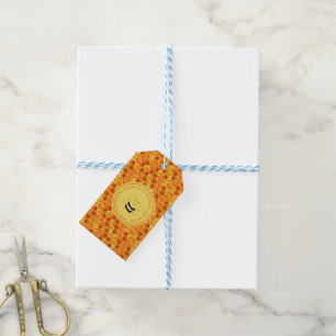Étiquettes-cadeau Cute Bee Theme Baby shower Merci