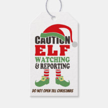 Cute "Elf Watching/ Christmas Design /Personnalisé