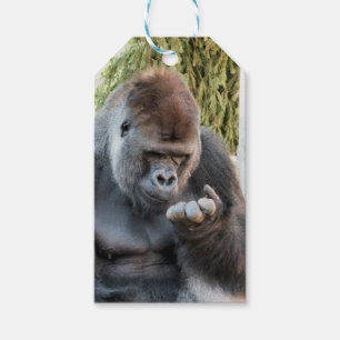 ÉTIQUETTES-CADEAU CUTE GORILLA