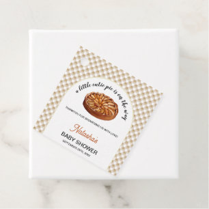 Étiquettes Cadeau Cutie Pie Apple Pie Thanksgiving Baby shower