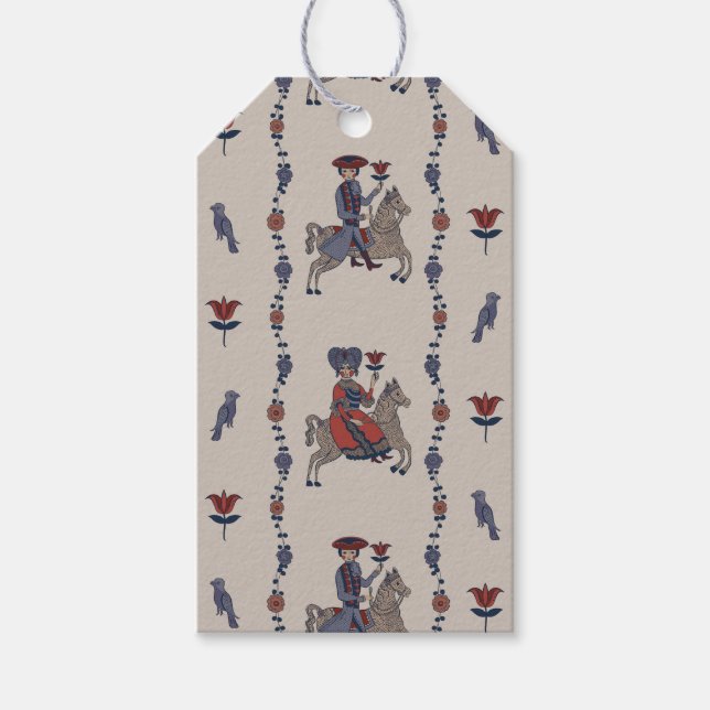 Étiquettes-cadeau Dala B - Balise cadeau (Devant)