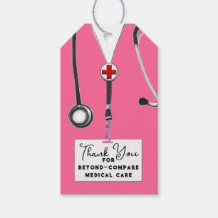 Étiquettes Cadeau d'appréciation des infirmières
