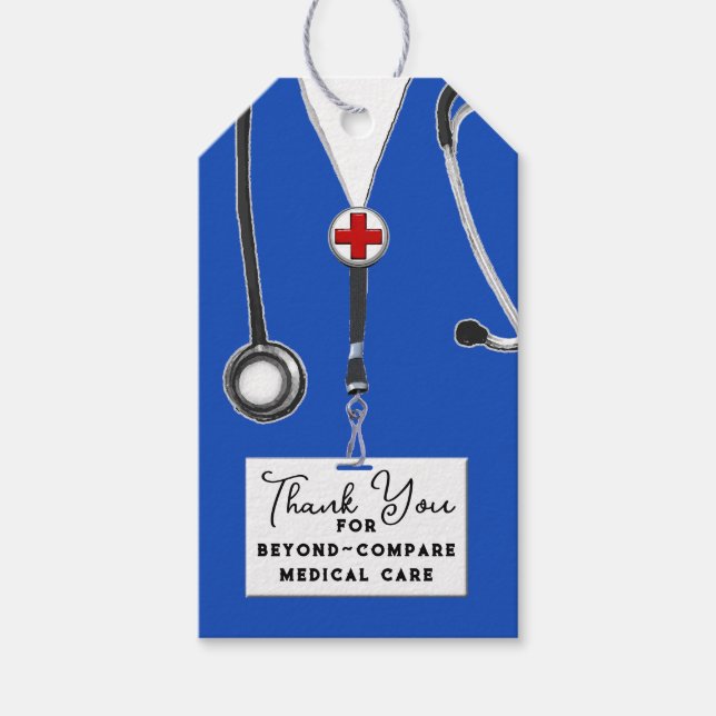 Étiquettes Cadeau d'appréciation des infirmières (Devant)