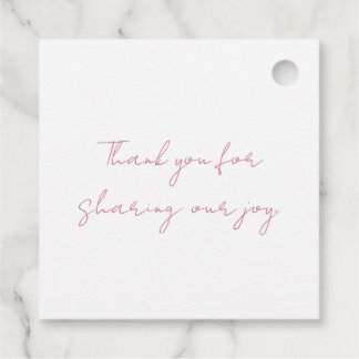 Étiquettes Cadeau De Minuscules orteils. C'est une fille.